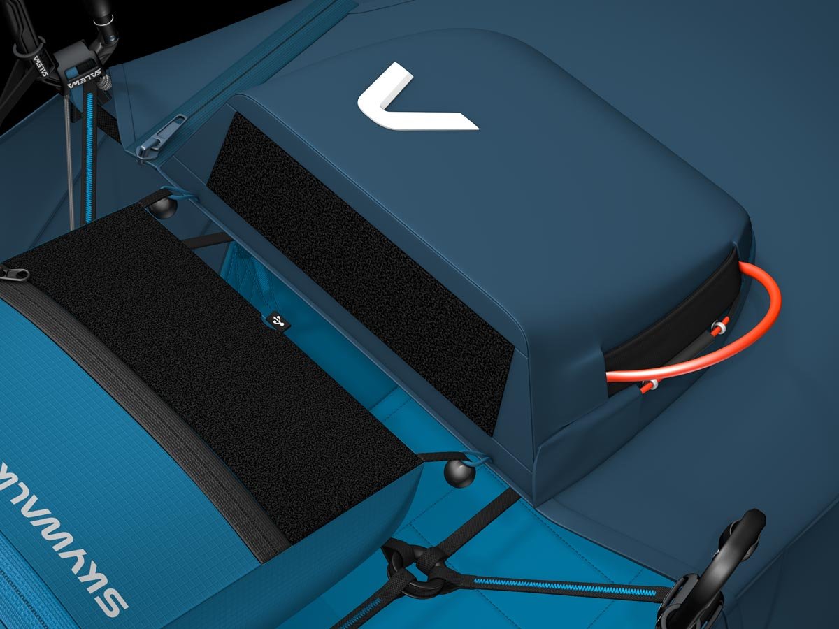 Reserva frontal e cokpit - Range X-Alps3 Athlete Version Reserva frontal e cokpit - Range X-Alps3 Athlete Version